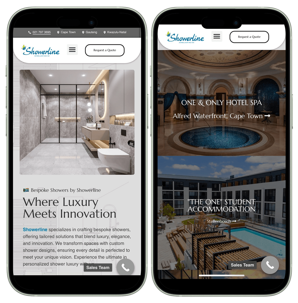 Showerline Web